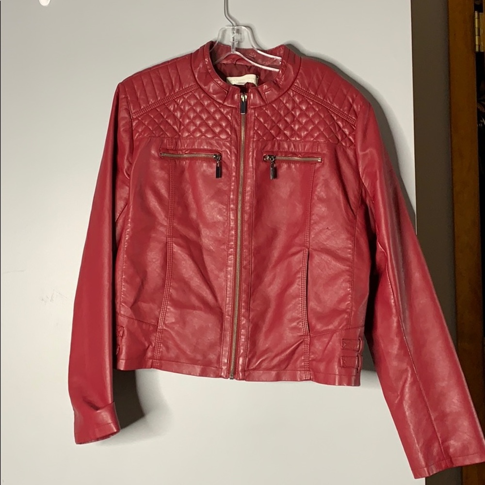 Leather jacket